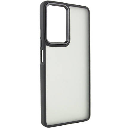 Чохол TPU+PC Lyon Frosted для Realme 10 4G Black, фото 1