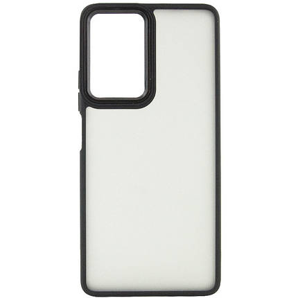 Чохол TPU+PC Lyon Frosted для Realme C55 Black, фото 2