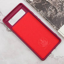 Чохол Silicone Cover Lakshmi (A) для Google Pixel 6 Pro Бордовий / Marsala, фото 4