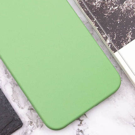 Чохол Silicone Cover Lakshmi Full Camera (AAA) для TECNO Pop 5 LTE М'ятний / Mint, фото 3