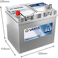 Акумулятор VARTA DYNAMIC SLI 560 411 054 D48