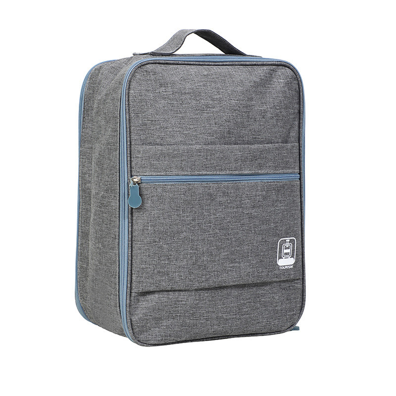 Сумка-органайзер для взуття GS Сіра. Подорожній органайзер для взуття у валізу, фото 1