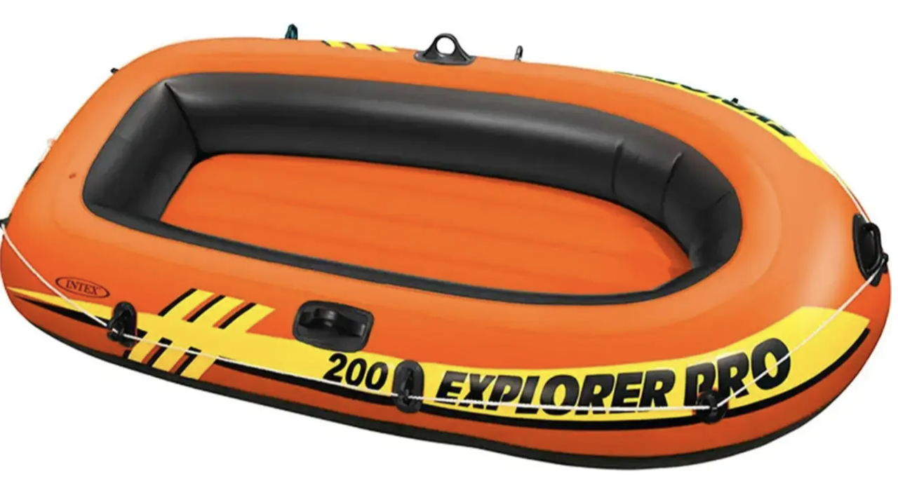 Човен надувний Intex Explorer Pro 200 58356np (196х102х33 см), фото 1