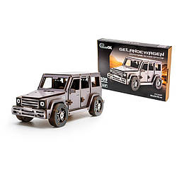 Дерев'яний 3D конструктор "Gelandewagen" Puz-26914, 109 деталей