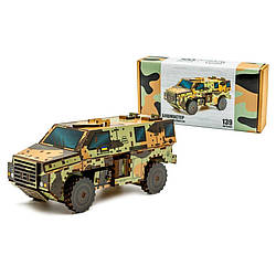 Дерев'яний 3D конструктор "Бушмастер" 139-0209, 139 деталей