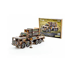 Дерев'яний 3D конструктор "ЗРК Patriot" Арт-25220, 220 деталей