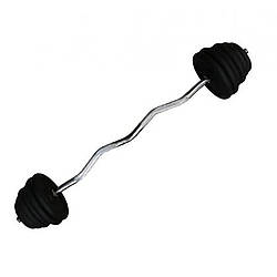 Набірна штанга Home TI-0201-120-43, 43 кг W-подібний гриф