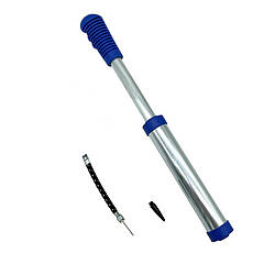 Насос ручний для м'ячів, надувних виробів Pump NE-P-20BL синій