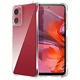 Протиударний прозорий чохол для Motorola Moto G05, фото 3