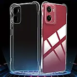 Протиударний прозорий чохол для Motorola Moto G05, фото 4