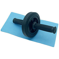 Ролик для преса одинарний Ab Roller NE-F-01BK