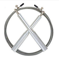 Скакалка швидкісна для кросфіту "Blow" NE-BL-4790 чорна 3 м