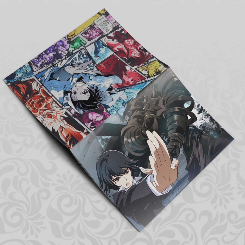 Зошит А5 48 арк. на скобі у клітинку Ajin / Напівлюдина, фото 1