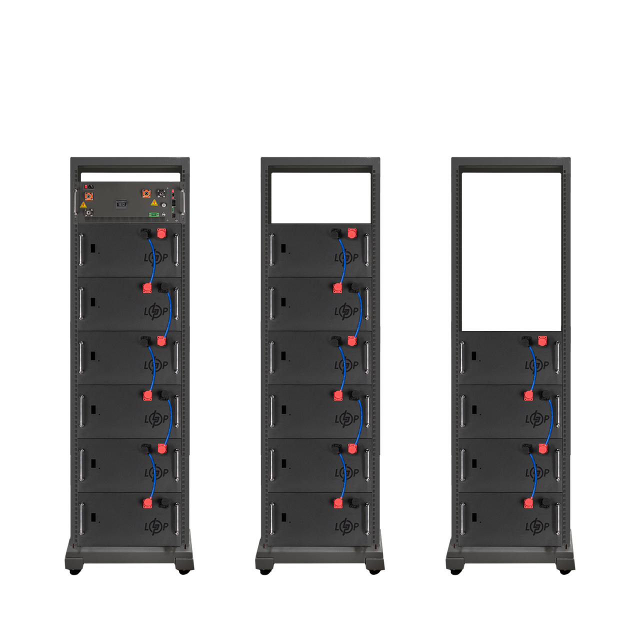 Акумулятор LP LiFePO4 Battery HVM 819,2V 280Ah (229376 Wh) BMS 160А P AB Lrack black, фото 1
