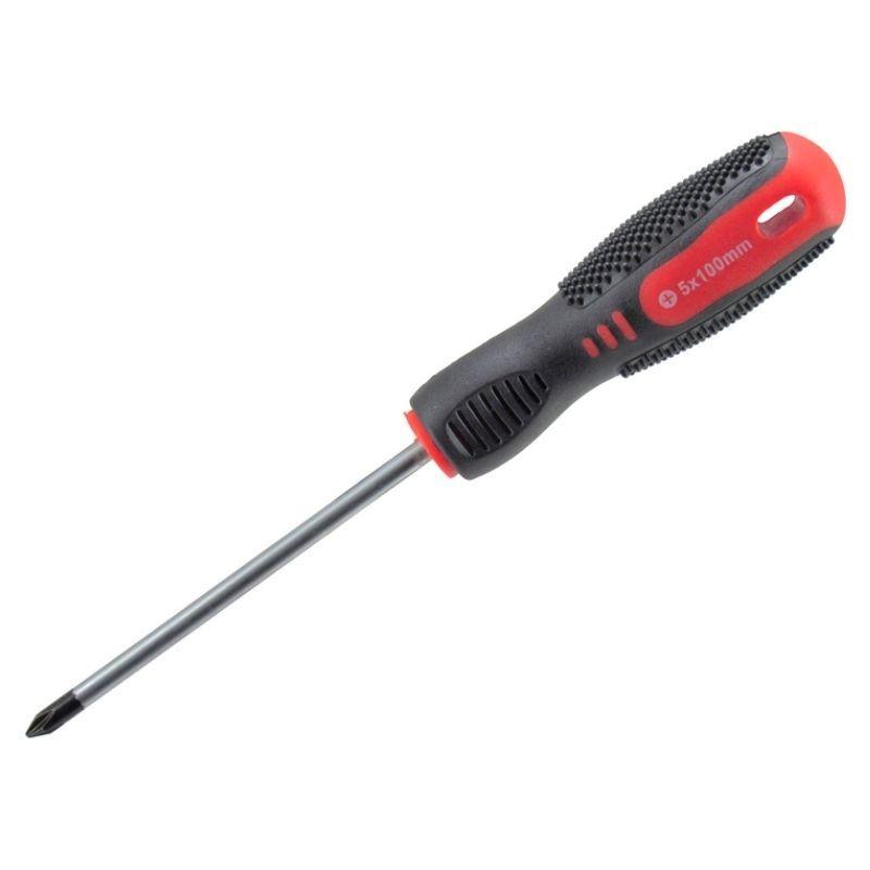 Викрутка Carlife хрестова PH1x100mm, Cr-V 6150