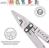 Мультитул SOG PowerAccess 18 в 1 — універсальний інструмент нержавіюча сталь, фото 3