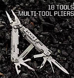 Мультитул SOG PowerAccess 18 в 1 — універсальний інструмент нержавіюча сталь, фото 5
