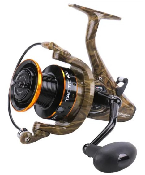 Котушка Fishing ROI Tactic FR 6000 6+1BB Camo з бейтраннером | Безінерційна коропова котушка