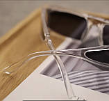 Сонцезахисні окуляри у футуристичному стилі ,з ширококутними лінзами, фото 4