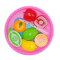 Дитячий іграшковий набір "Продукти апельсин" 66-46 продукты на липучках Апельсин