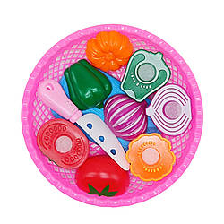 Дитячий іграшковий набір "Продукти апельсин" 66-46 продукты на липучках Помідор