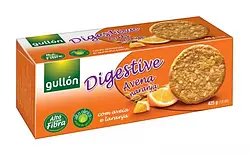 Печиво Gullon Digestive вівсяне з апельсином, 425 г