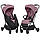Прогулянкова коляска CARRELLO Nova CRL-5521 Desert Pink, до 22 кг, автоматичне складання, амортизація, фото 2