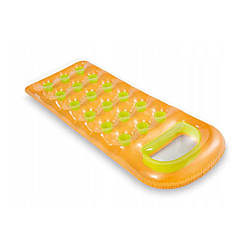Надувний матрац стаканчики 59895(Orange) 188x71см