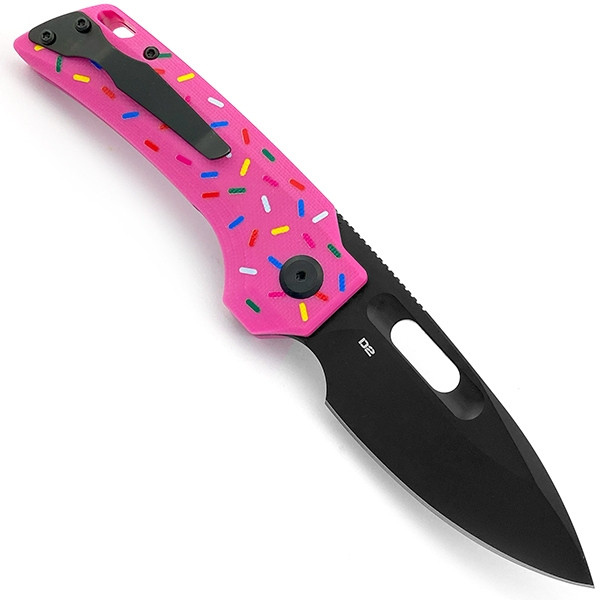 Ніж EMP EDC Nymble Donut Pink G10