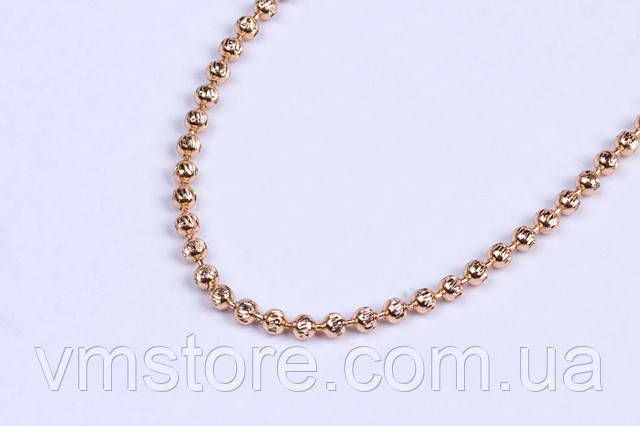 Цепочка женская с шариками 45 см
