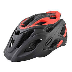 Шолом для велосипеда дорослий розмір М 54-58мм Grey's матовий зі знімним козирком і вентиляцією (GR21133)