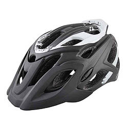 Шолом для велосипеда дорослий розмір М 54-58мм Grey's матовий зі знімним козирком і вентиляцією (GR21143)