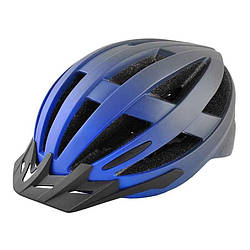 Шолом для велосипеда дорослий розмір М 54-58мм Grey's матовий зі знімним козирком і вентиляцією (GR21313)