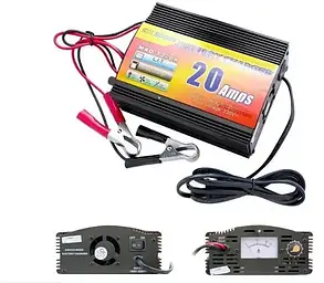 Зарядний пристрій для автомобільного акумулятора UKC Battery Charger 20A MA-1220A, фото 2