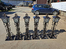 Ковані ліхтарі ручної роботи 4