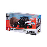 Модель Bburago Навантажувач Bobcat Toolcat 5600 18-31806, фото 5