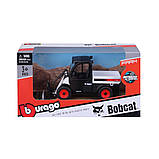 Модель Bburago Навантажувач Bobcat Toolcat 5600 18-31806, фото 6