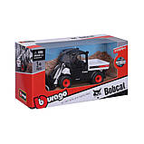 Модель Bburago Навантажувач Bobcat Toolcat 5600 18-31806, фото 7