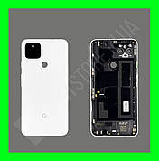Кришка Google Pixel 4a 5G Clearly White зі склом камери