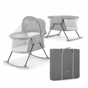 Дитяче ліжко колиска KiderKraft Lovi Grey