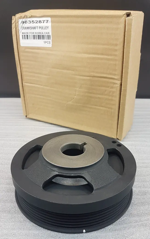 Шків колінвала Лачетті 1,6, Авео GENUINE Корея, фото 1