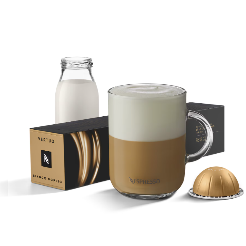 Кава в капсулах Nespresso Vertuo Bianco Doppio for milk (10 капсул)