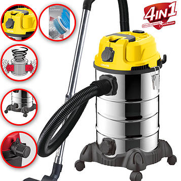 Промисловий пилосос DMS NTSC-30 Yellow 30 л