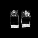 Підставки для кілець RESTEQ — набір з 7 акрилових прозорих квадратних тримачів, ідеальні аксесуари для зберігання та демонстрації, фото 5