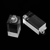 Підставки для кілець RESTEQ — набір з 7 акрилових прозорих квадратних тримачів, ідеальні аксесуари для зберігання та демонстрації, фото 8