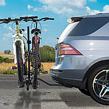 Vevor 310009 2 Багажник для велосипеда Складний кріплення для вантажного автомобіля SUV 1.25"/2" Приймач, прямокутний інтерфейс, фото 8
