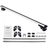 Vevor 310029 Універсальний багажник на дах, алюмінієва поперечна штанга, вантажопідйомність 90 кг, для піднятих бічних рейок із, фото 9