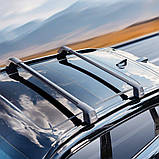 Vevor 310028 Універсальний багажник на дах, поперечна штанга з алюмінію, вантажопідйомність 90 кг, для піднятих бічних рейок з, фото 8