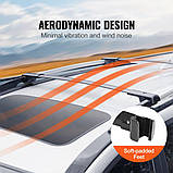 Поперечини багажника VEVOR підходить для Subaru Forester 2014-2021 з піднятими бічними рейлінгами Алюмінієві, фото 6