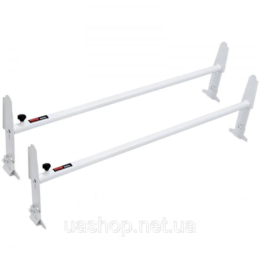 VEVOR багажник-драбина на дах рейлінг 2 шт. довжина 1200-2000 мм Регульований багажник для вантажівок висота, фото 1